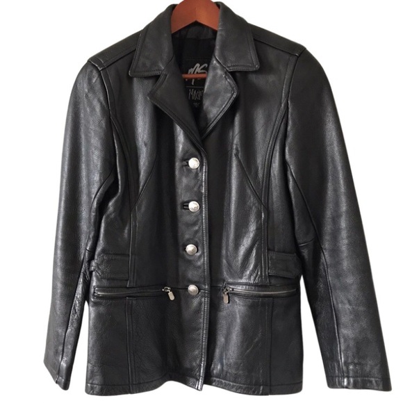 Vintage (90’s) Leather Jacket - Picture 1 of 11